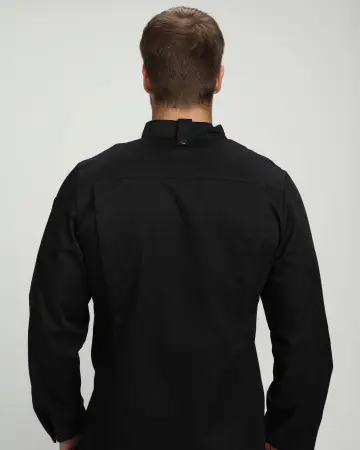 Китель повара ГАСТРО (черный)