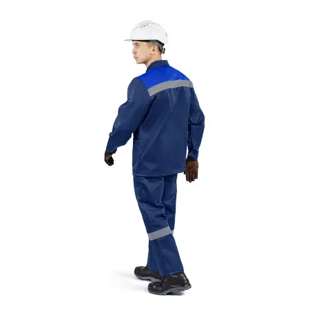 Костюм СТАНДАРТ-2 СОП с БР (т.синий/василек) Костюм СТАНДАРТ-2 СОП с БР (т.синий/василек)