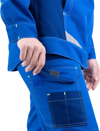 Куртка ТУРБО SAFETY женская (василек/синий)