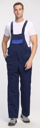 Полукомбинезон для ИТР (т.синий/васильковый)