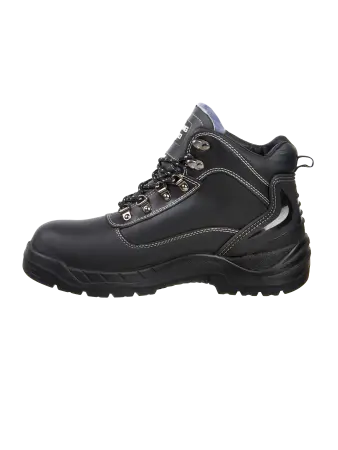Ботинки STRONG NITRO нат. мех с КП и КС (черный/серый)