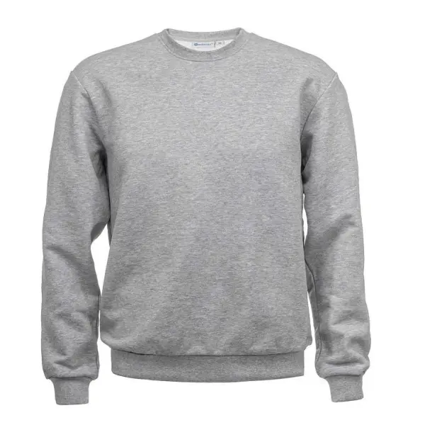 Толстовка REDFORT 355 петля-диагональ (серый меланж)