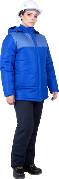 Куртка ЗИМУШКА НЕО женская зимняя (васильковый)