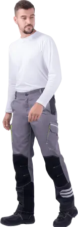 Брюки ЭДВАНС (серый/т.серый/черный)