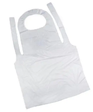 Фартук полиэтиленовый 76х120 см (белый) ОТГРУЗКА КРАТНО 1000 ШТ