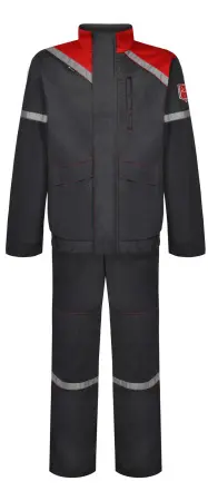 Костюм ГИДРА-2 с ПК (т.серый/красный)