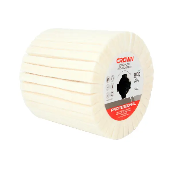 Щетка полировальная из австралийской шерсти CROWN CAQ-L110