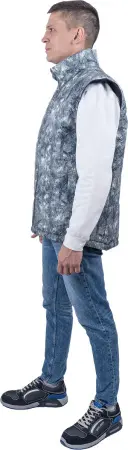 Жилет САТУРН зимний (серый)