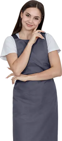 Фартук ЕВРО (серый)