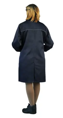 Халат ВАЛЕНТ женский (т.синий)