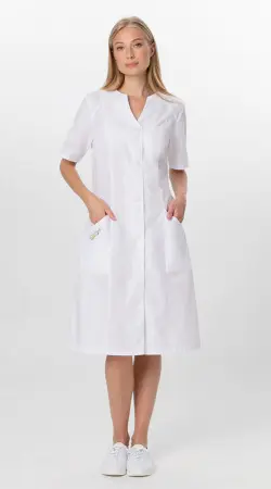 Халат ЮНОНА (белый) женские медицинские