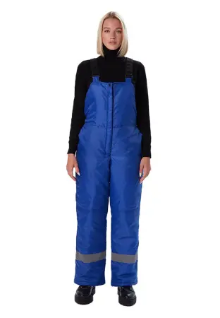 Костюм ЗИМНИК женский зимний с ПК (василек/т.синий)