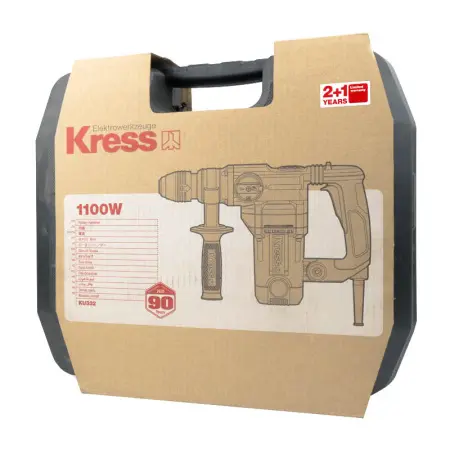 Перфоратор KRESS KU332 SDS PLUS 1100Вт 5Дж