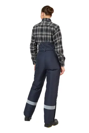 Костюм СУНТАР зимний женский с БР (т.синий/василек)