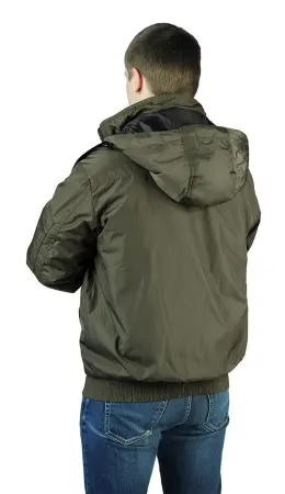 Куртка БОМБЕР демисезонная (хаки)
