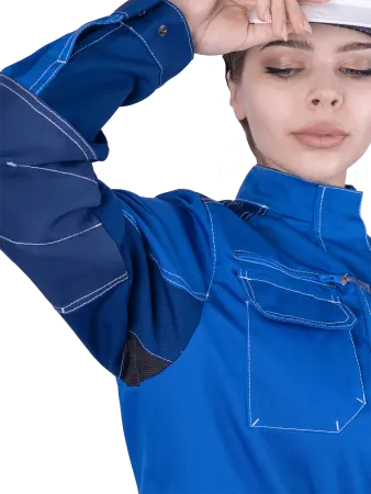 Куртка ЭДВАНС женская (василек/синий)