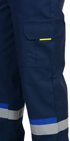 Брюки БОСТОН с СОП (т.синий/василёк)