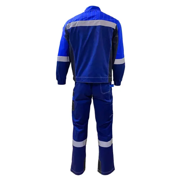 Костюм ФОРМУЛА КОТТОН ФП2 с ПК (т.синий/чёрный/василёк)