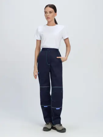 Брюки PROFLINE SPECIALIST женские (т.синий/васильковый)