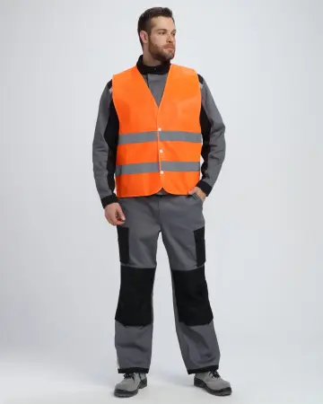 Жилет PROFLINE BASE сигнальный с пуговицами (оранжевый)