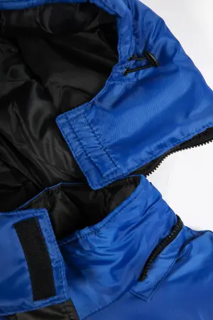 Костюм ПРОФИ зимний с ПК (васильковый/черный) Костюм ПРОФИ зимний с ПК (васильковый/черный)