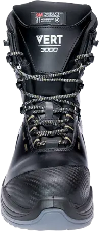 Ботинки VERT ПУ/ТПУ шерст.мех с КП и КС (черный)