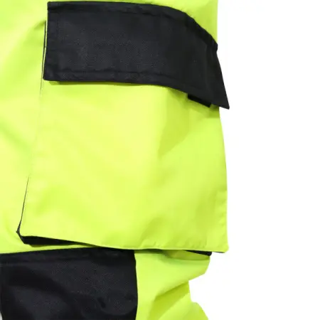 Брюки BRODEKS KW 308 зимний (черный/желтый)