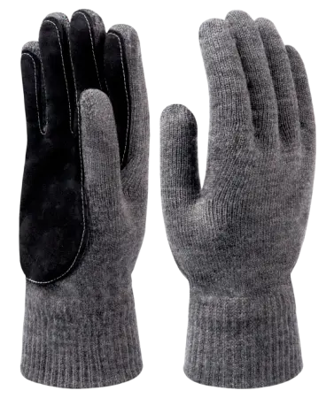 Перчатки АКТАШ® PRO двойные со спилковым наладонником