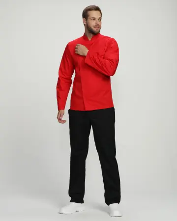 Китель повара ГАСТРО (красный)