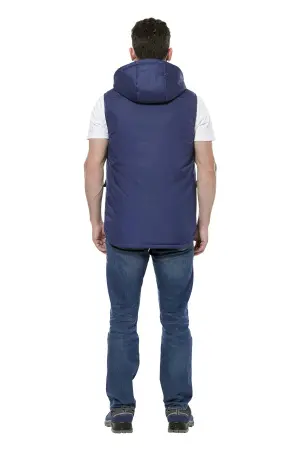 Жилет УНИВЕРСАЛЬНЫЙ зимний (т.синий/серый)