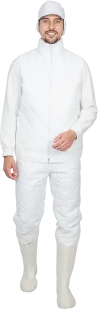 Жилет АПРЕЛЬ зимний (белый)