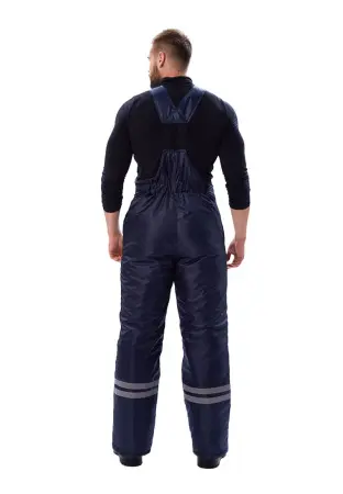 Костюм СТИМ зимний с ПК (т.синий/оранжевый)