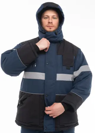 Костюм НОРДМЕН зимний с ПК (т. синий/черный)
