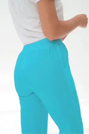 Брюки женские (бирюзовый) женские медицинские