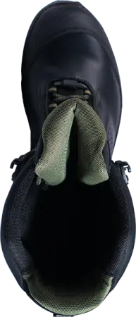 Ботинки VERT ПУ/ТПУ высокий берец кожаные с КП и КС (черный)