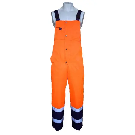 Костюм МЕТЕО зимний с ПК (оранжевый/синий)