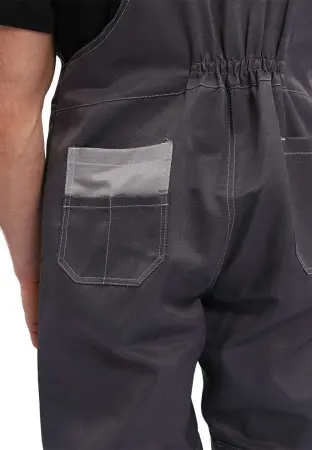 Полукомбинезон РОЛЬФ (т.серый/св.серый)