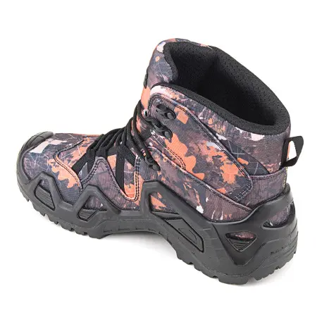 Ботинки ЛИДЕР 176 ПУ-Резина утепленные (осенний кмф)