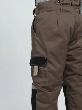 Костюм МЕГА IMP зимний с БР (коричневый/черный/бежевый)