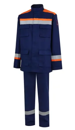 Комплект ЭНЕРГИЯ-А специальный с курткой-накидкой и БР (т.синий/оранжевый)