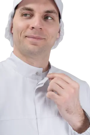 Халат АПРЕЛЬ ХАССП мужские медицинские