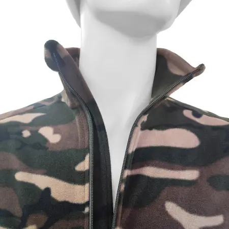 Куртка JF-01 флисовая на молнии (кмф)