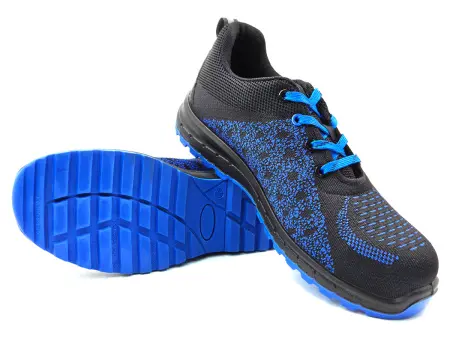 Полуботинки МИСТРАЛЬ AZ001-CK ПУ-ТПУ с КП и КС (синий/черный)