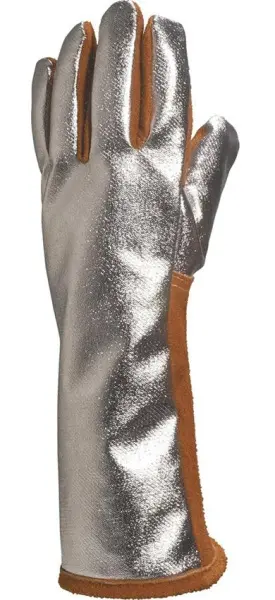 Перчатки-краги сварщика TERK400 комбинированные на шерстяной подкладке