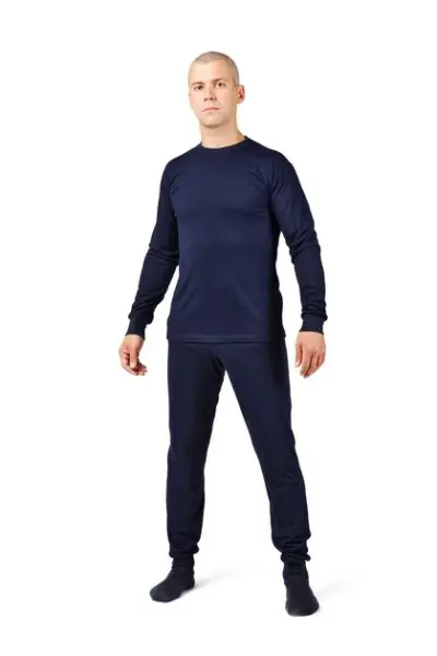 Белье нательное термостойкое WORKER jersey 220 FR, БНТм 616W, БНТж 615 W; 12 кал/см2 (т.синий) Белье нательное термостойкое WORKER jersey 220 FR, БНТм 616W, БНТж 615 W; 12 кал/см2 (т.синий)
