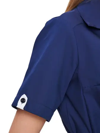 Костюм ГЛОРИЯ 2 женский с БР (т.синий/белый) женские медицинские