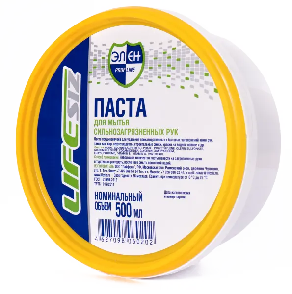 Паста ЭЛЕН очищающая с натуральным абразивом 500 мл