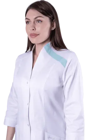 Халат ВОЛНА (белый)