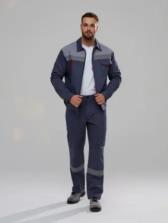 Костюм ФЛОФТ-1 СОП IMP с БР (т.серый/св.серый)