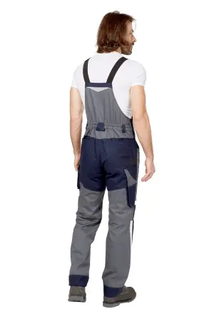Полукомбинезон ФЕСТ антистатический (серый/синий)